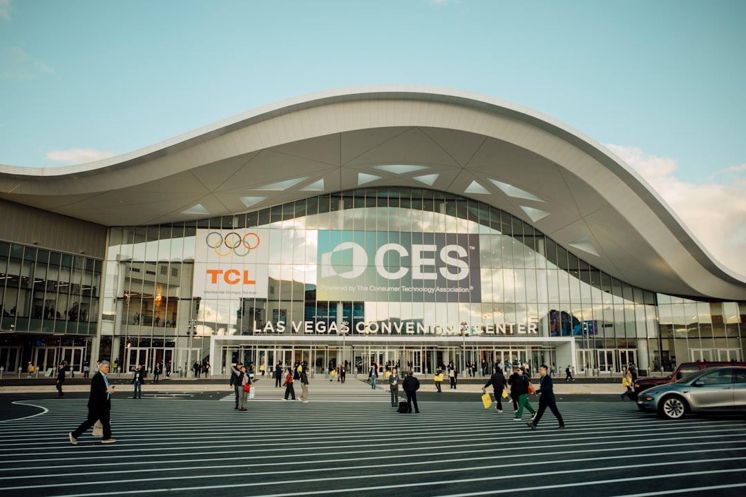 digital product launch - Las vegas convention center with ces branding
