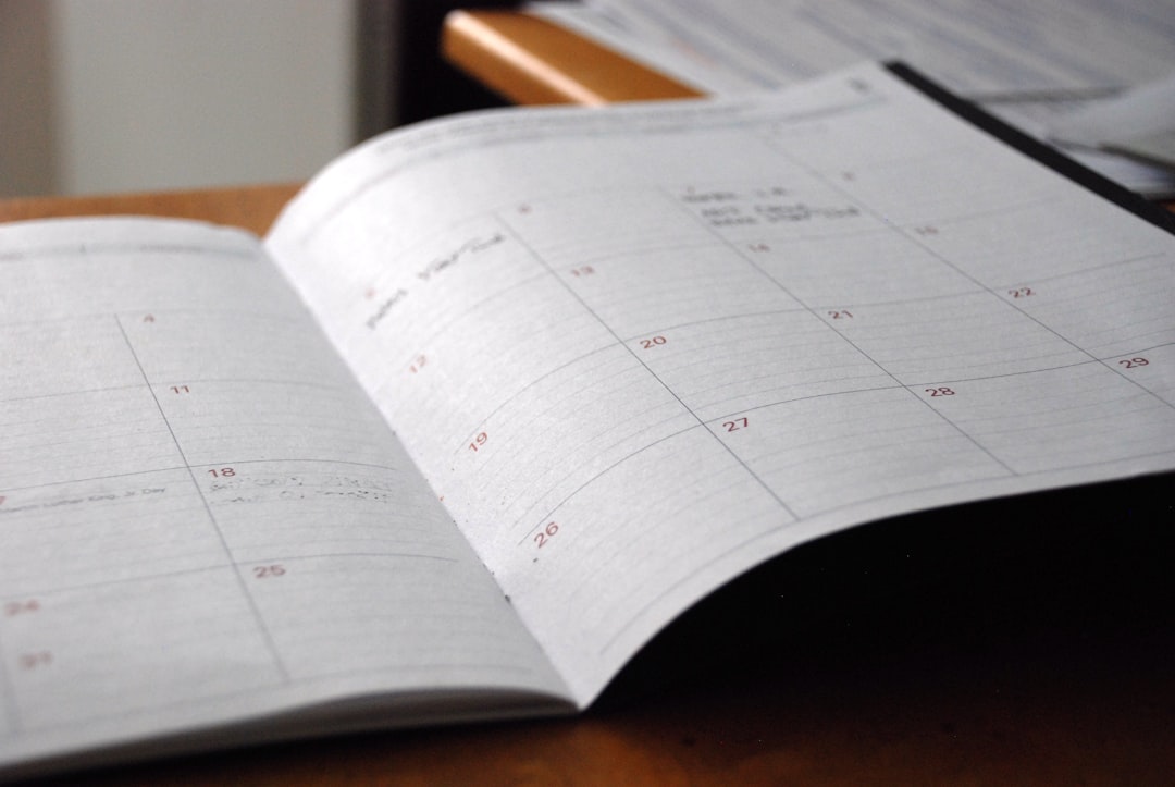 content calendar small business blog