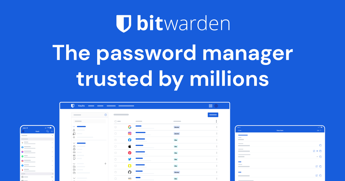 Password manager for small business teams