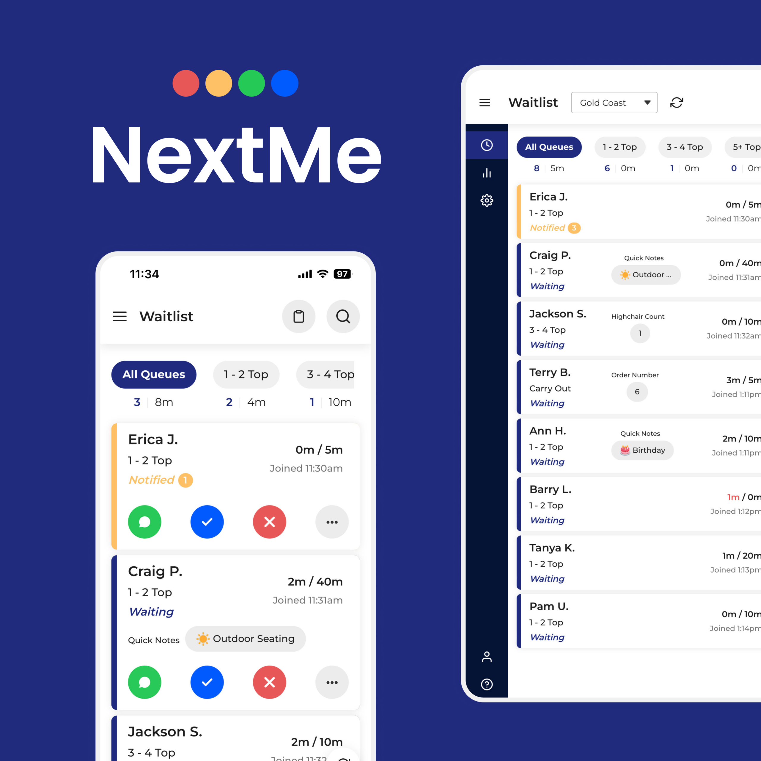 customer waitlist without an app