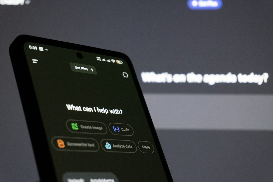 AI startup news - Smartphone screen displaying ai assistant interface