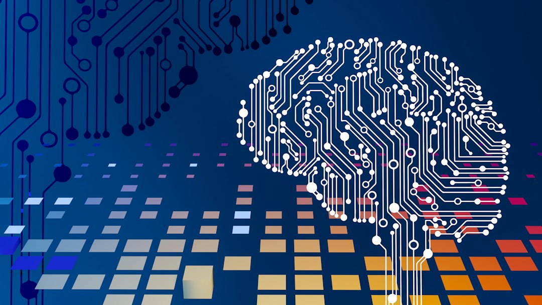 AI startup news - a computer circuit board with a brain on it